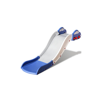 SL Couch Slide for Stairs Bed Kids Extended Widened Toddler Slide Plastic Indoor Toy Easy to Assemble Store Car Blue Plus